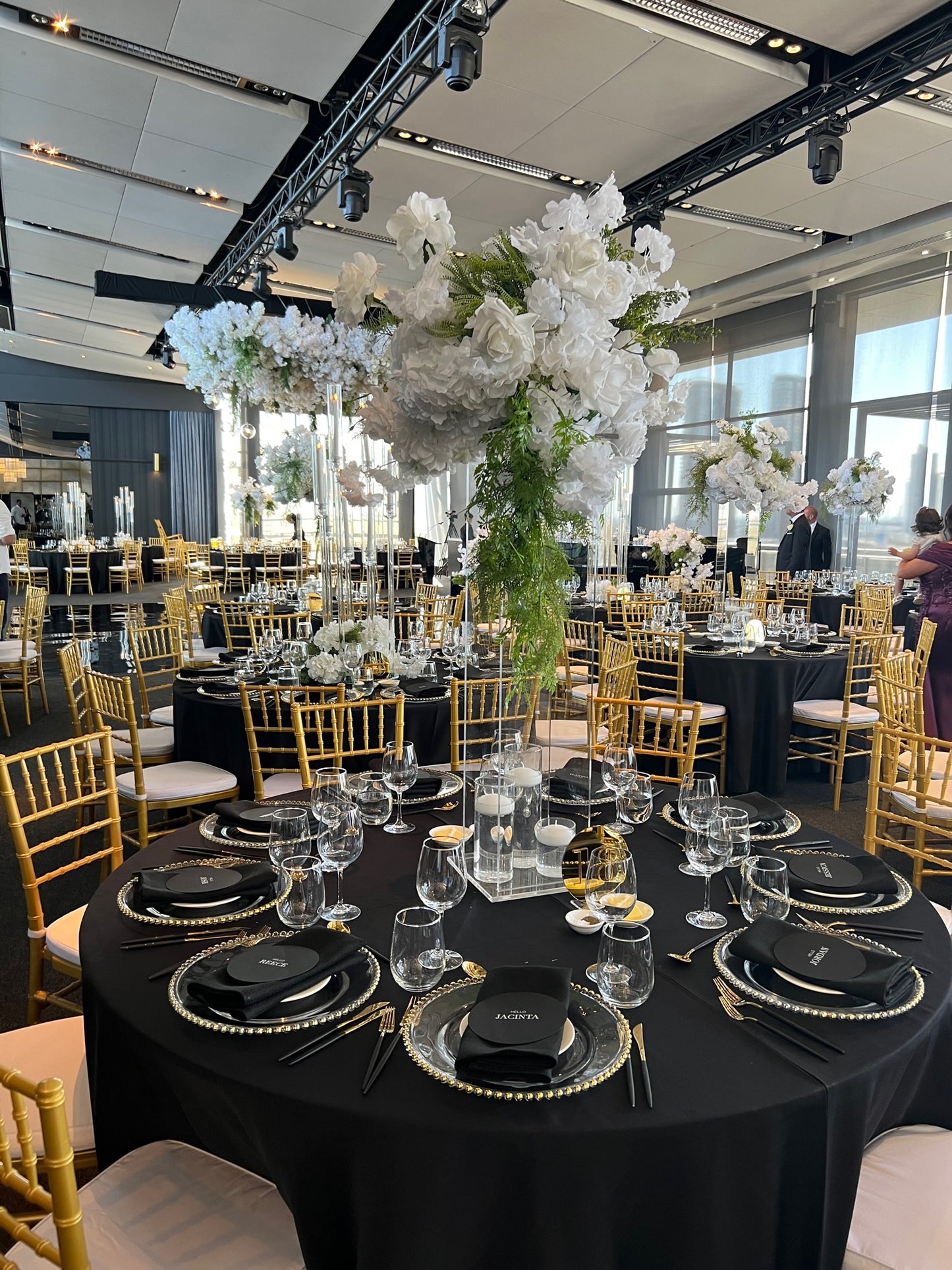 Round Menu Card