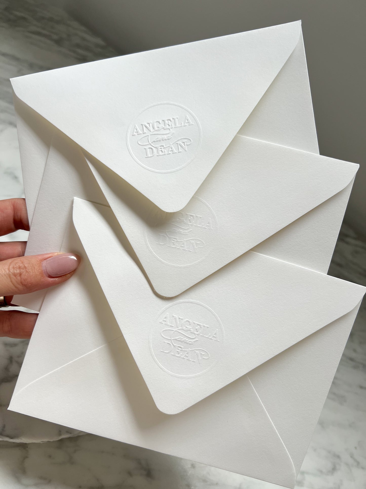 Custom Monogram Stamp Embosser