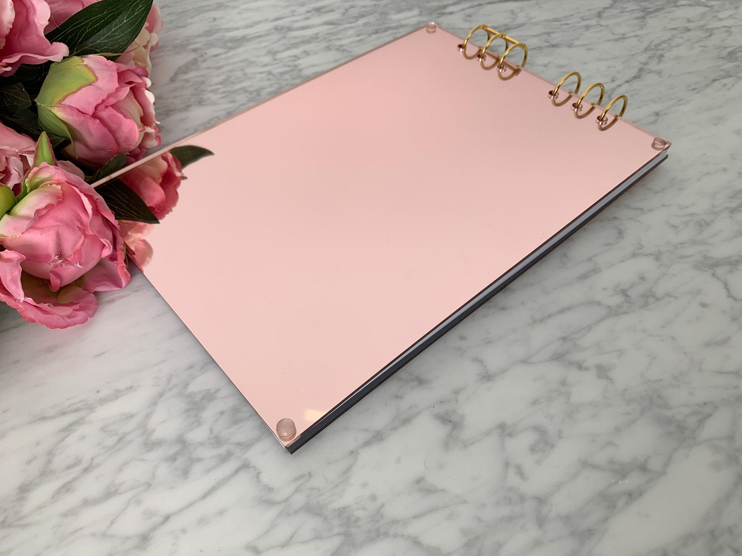Rose Gold Acrylic Guest Book