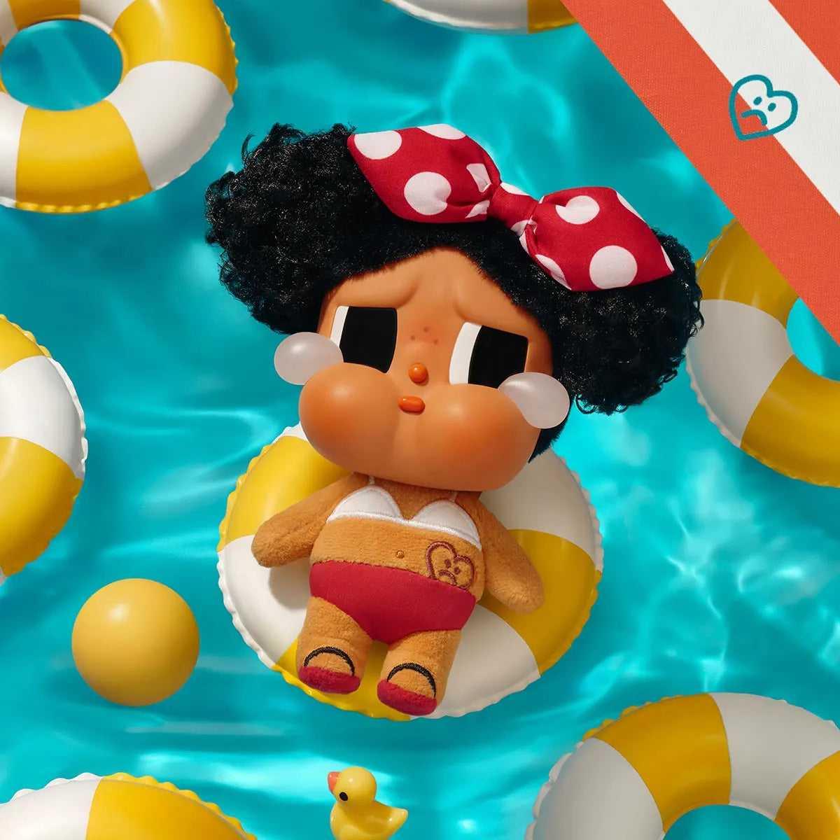 POPMART CRYBABY Vacation Mode On Series-Vinyl Plush Pendant Blind Box