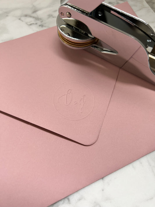 Custom Monogram Stamp Embosser