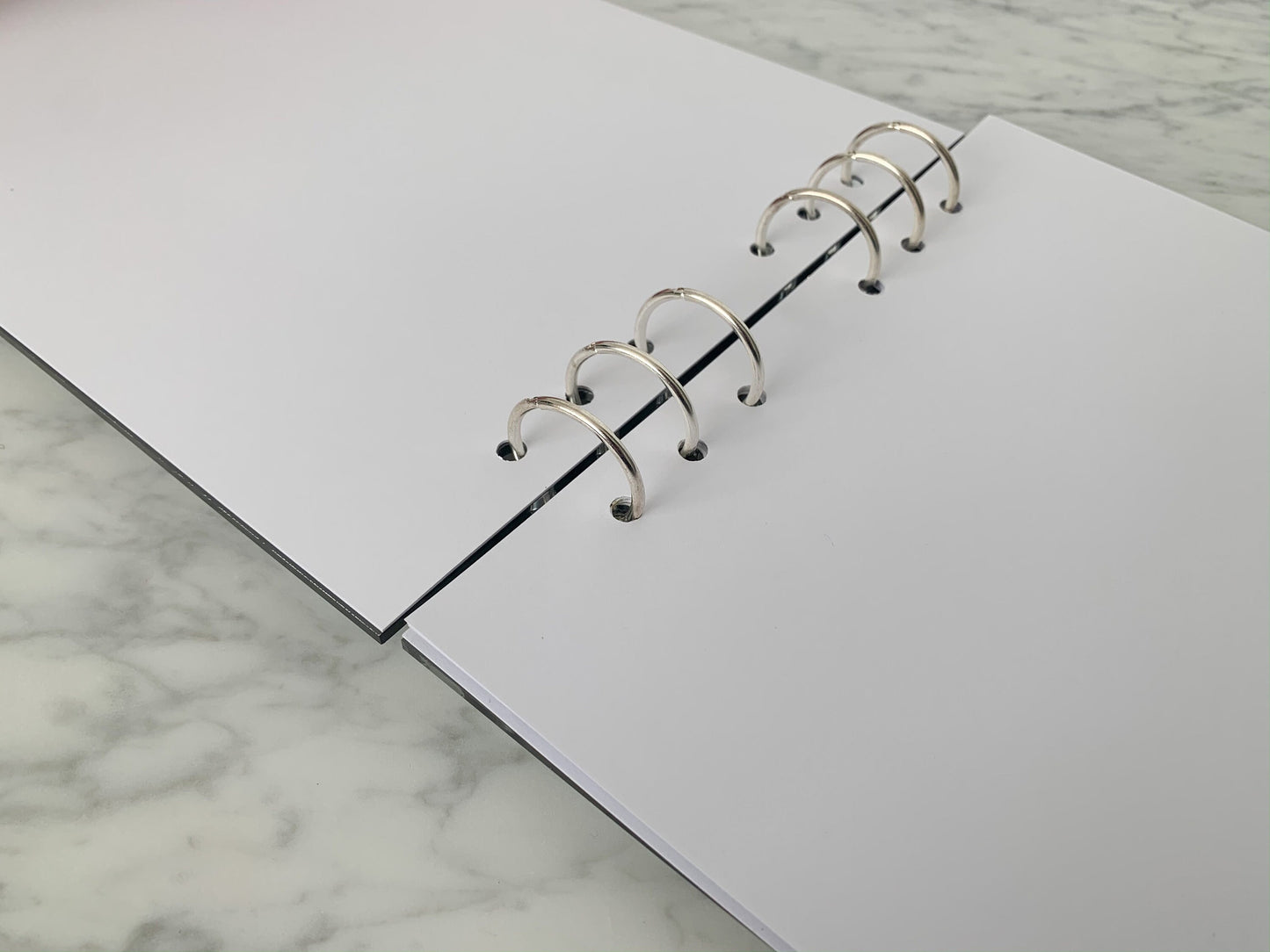 Silver Acrylic Guest Book