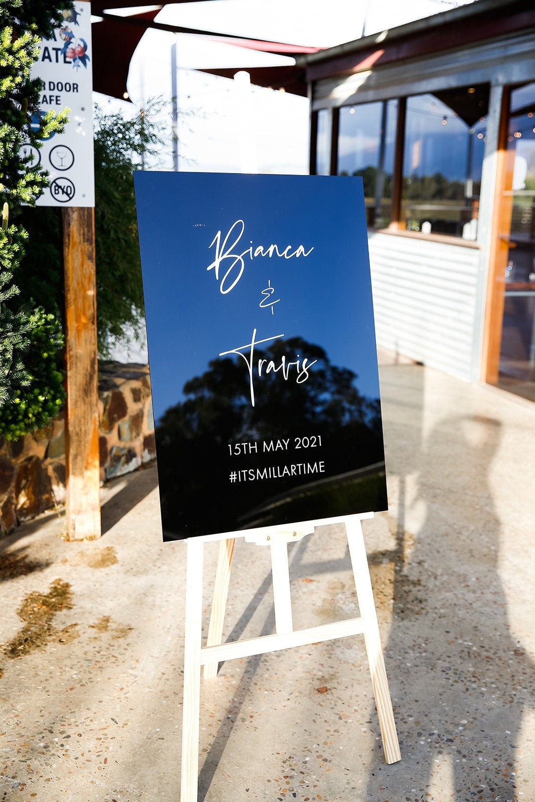 A1 Acrylic Welcome Sign