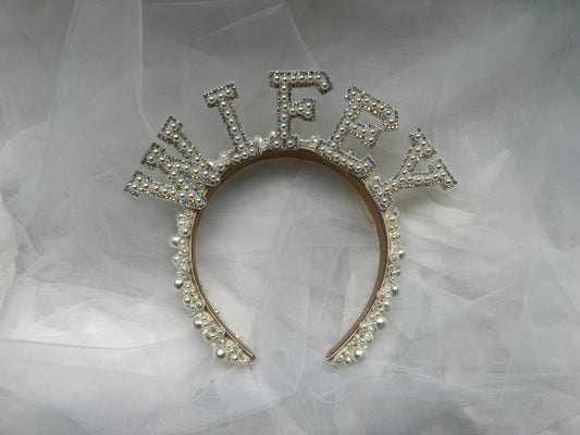 Pearl Encrusted Headband