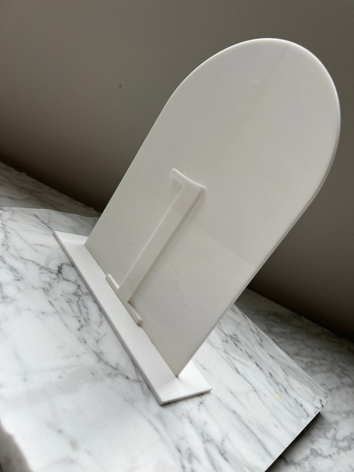 A5 Arch 3D Table Number Acrylic Sign